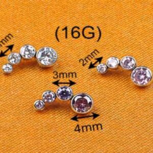 PIEZA TITANIO P042-09 16G 4MM
